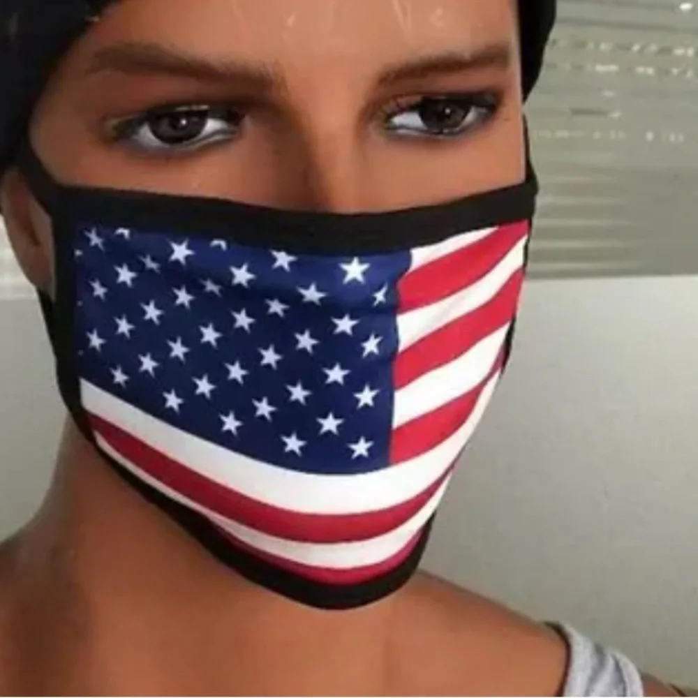 American Flag Face Mask